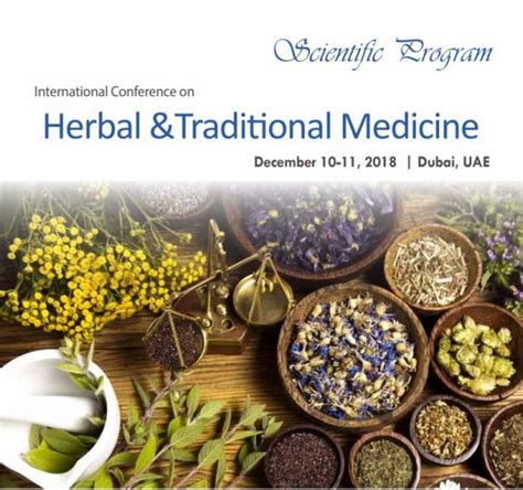 International Conference Herbal And Traditional Medicine Dubai Taltao