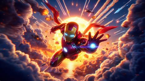 Iron Man Anime Style Wallpaper,HD Superheroes Wallpapers,4k Wallpapers,Images,Backgrounds,Photos ...