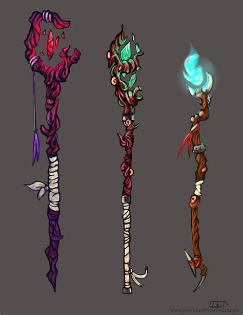 Magic Staff Drawing