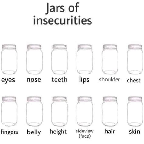 Jars of Insecurities | How Insecure Are You / Hearts of Happiness / Jars of Insecurities | Know ...