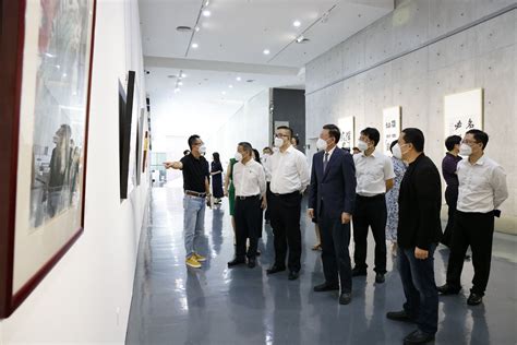 罗湖区政协举办“奋进新征程”书画展