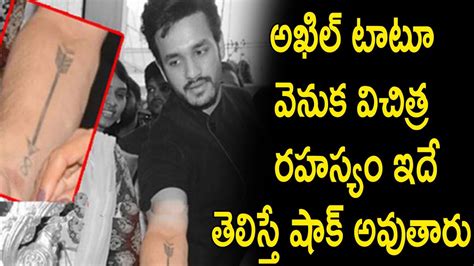 Aggregate 92 Akhil Akkineni Hand Tattoo Best Incdgdbentre