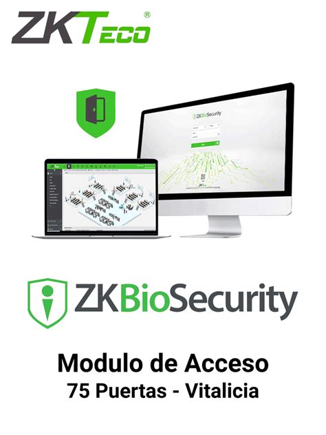 Zkteco Zkbsac Licencia Vitalicia Para Puertas En Control De