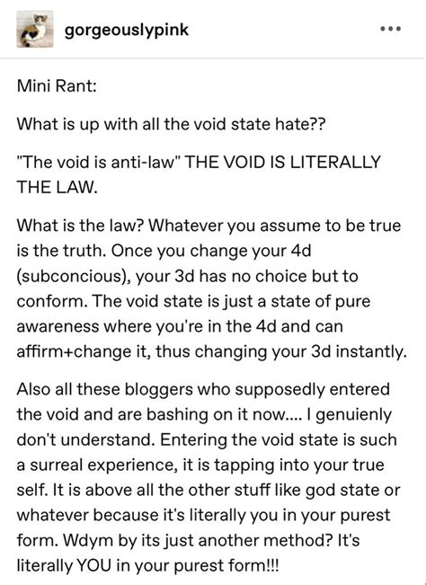 Dont Understand Esoteric Void You Changed Life Is Good Literally