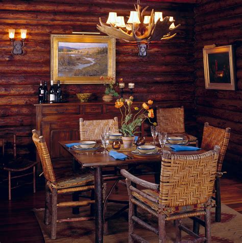 15 Warm Cozy Rustic Dining Room Designs For Your Cabin