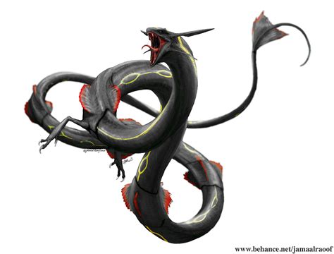 Realistic Rayquaza | Behance