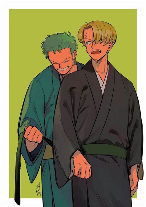 One Piece Zosan Zoro X Sanji Roronoa Zoro And Vinsmoke Sanji Nbkomputer