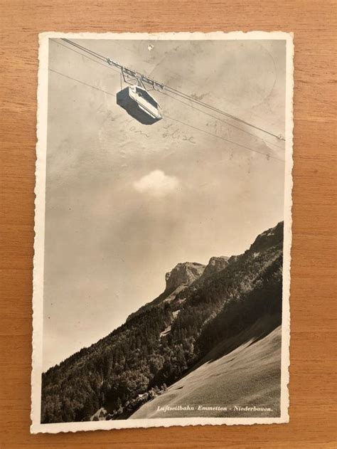 Luftseilbahn Emmetten Niederbauen Gelaufen 1938 Kaufen Auf Ricardo