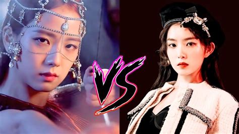 Visual Battle Blackpink Jisoo Vs Red Velvet Irene Youtube