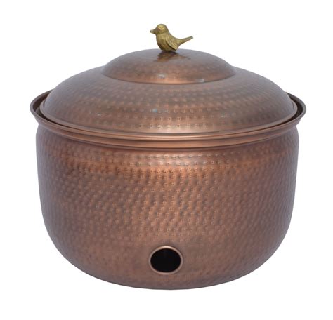 Birdy Hammered Hose Pot