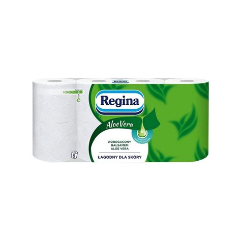 Regina Aloe Vera Papier Toaletowy 8 Rolek