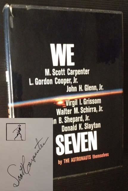 We Seven De Scott Carpenter Gordon Cooper John Glenn Virgil Grissom