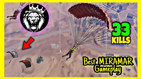 Best Gameplay In Miramar Squad Kills Pubg Mobile Star Zubi