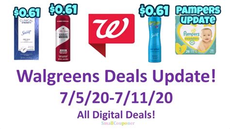 Walgreens Deals Update 7 5 20 7 11 20 All Digital Deals YouTube