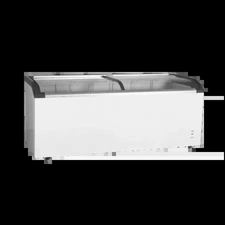 Crown Horeca Jual Sliding Curved Glass Freezer Sd Q