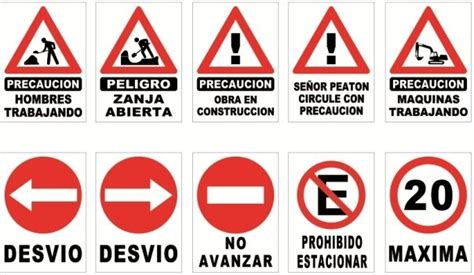 Carteles Viales De Seguridad