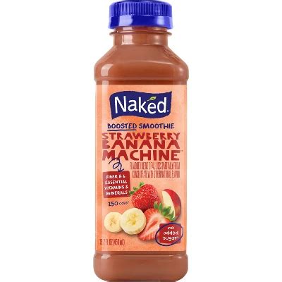 Naked Strawberry Banana Juice Smoothie Fl Oz Target