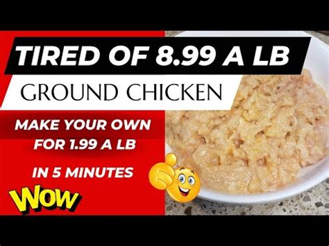 EASY QUICK HOMEMADE GROUND CHICKEN WEIGHT WATCHERS FOODS WEIGHT