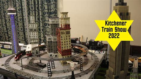 G Scale Trains Kitchener Train Show Youtube