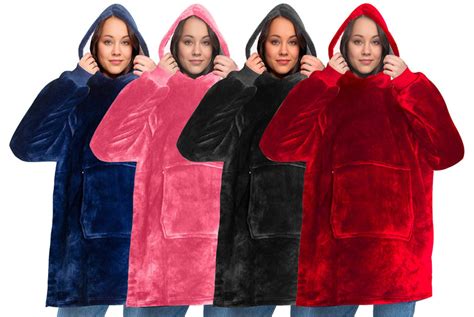 Extra Thick Hooded Snuggle Blanket Deal - LivingSocial