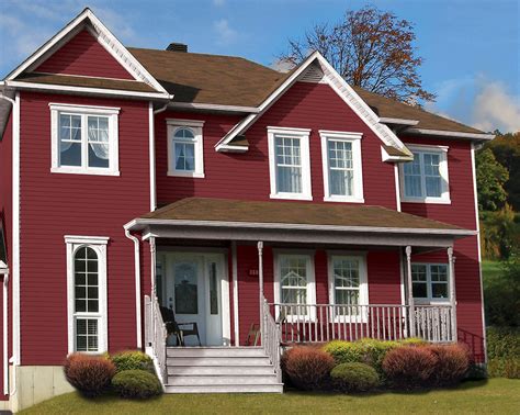 Davinci Cabot Red Vinyl Siding Traditional Exterior Other By