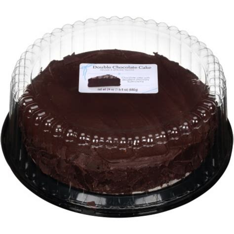 Rich's Double Chocolate Cake, 8 in / 24 oz - QFC