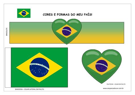 Atividades Bandeira Do Brasil Educação Infantil - 8