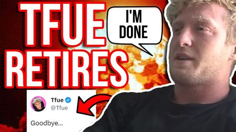 Tfue Has Announced His Retirement YouTube