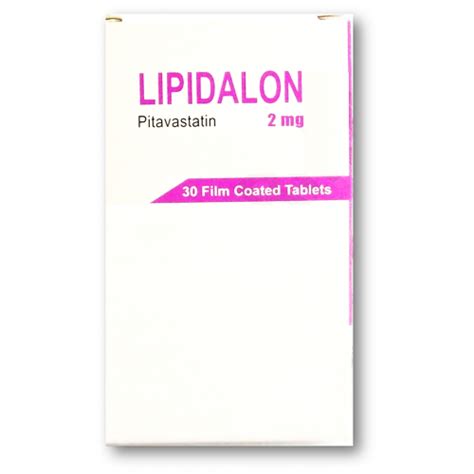 Lipidalon 2 Mg Pitavastatin 30 Film Coated Tablets