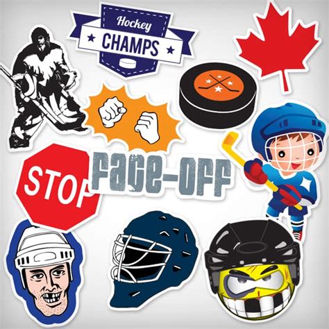 Custom Hockey Stickers | Premium Quality