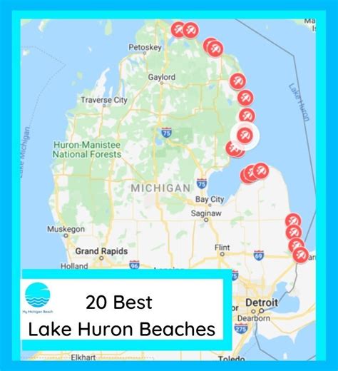 20 Best Lake Huron Beaches In Michigan 2023 Map Artofit