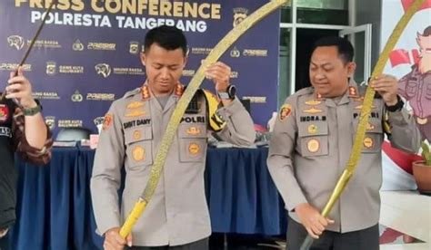 Tingkat Kriminalitas Di Tangerang Meningkat 51 Sepanjang 2023