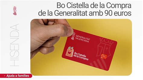 Bo Cistella De La Compra De La Generalitat YouTube