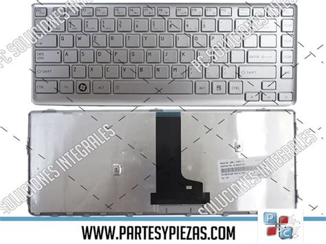 Teclado Para Laptop Toshiba T T D T T D Gris En Ingles Pc