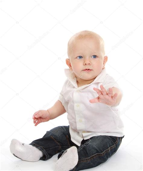 A kid sitting on the floor Stock Photo by ©shefkate 36489031