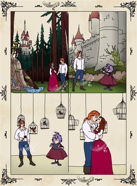 Disney Grimms Fairy Tales Jorinda And Joringel By Cheshirescalliart