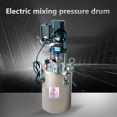 L Pressure Vessel Stainless Steel Tank With Motor Automatic Mixing