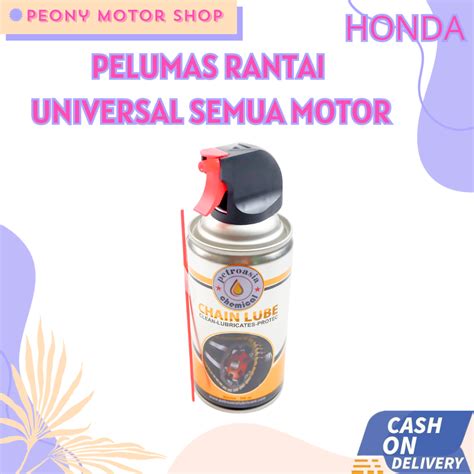 PELUMAS RANTAI CHAINLUBE MOTOR ASLI ORIGINAL 300ml Lazada Indonesia