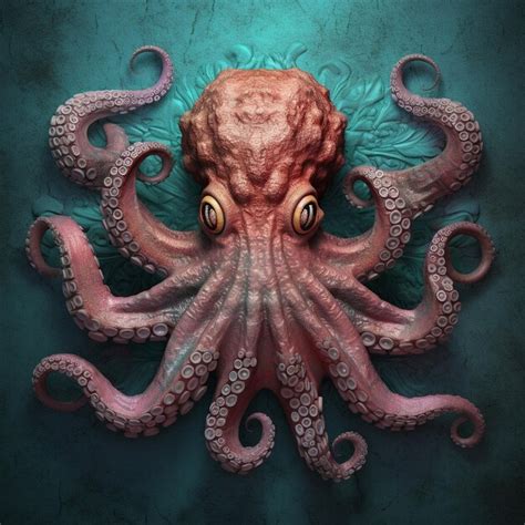 Premium Photo | Sea animals octopus