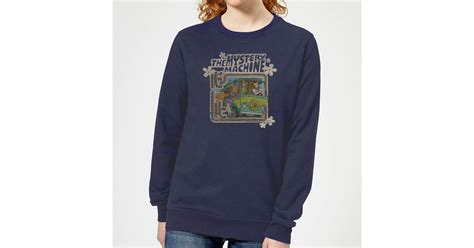 Scooby Doo Mystery Machine Psychedelic Sweatshirt Navy Price