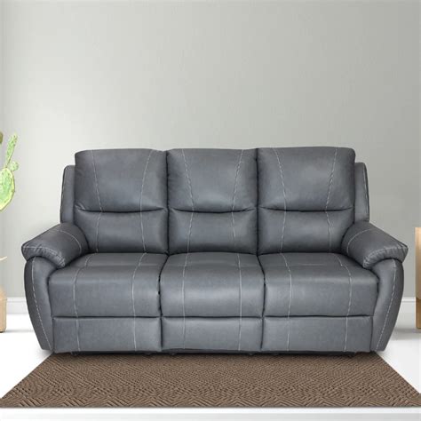 Three Seater Recliner Sofa - Lite