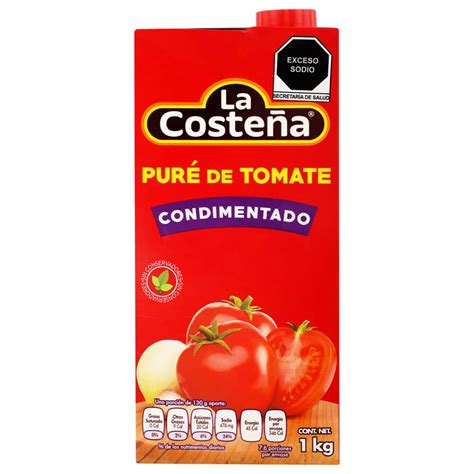 Precios Puré de Tomate La Costeña Condimentado 1 Kg Compara y Ahorra