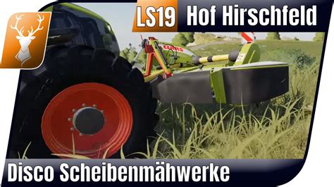 Ls Hof Hirschfeld Claas Disco Scheibenm Hwerke L Sen Den Bigm