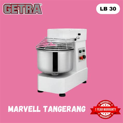 Jual Getra Lb Spiral Mixer Heavy Duty Mesin Pengaduk Adonan Roti