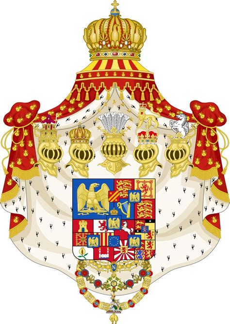 This is the coat of arms for the House of Bonaparte. Whenever Napoleon ...