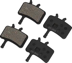 Amazon SPYMINNPOO Bike Hydraulic Brake Pads 2 Pairs Semimetal