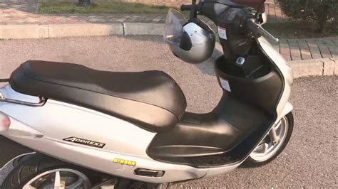 Suzuki Address 110 Сузуки Адрес скутер мопед ОБЗОР - YouTube