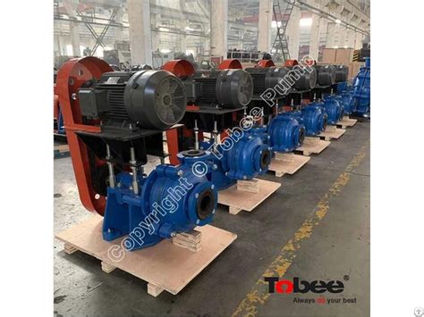 Tobee 4x3c Ah Horizontal Centrifugal Slurry Pump Shijiazhaung