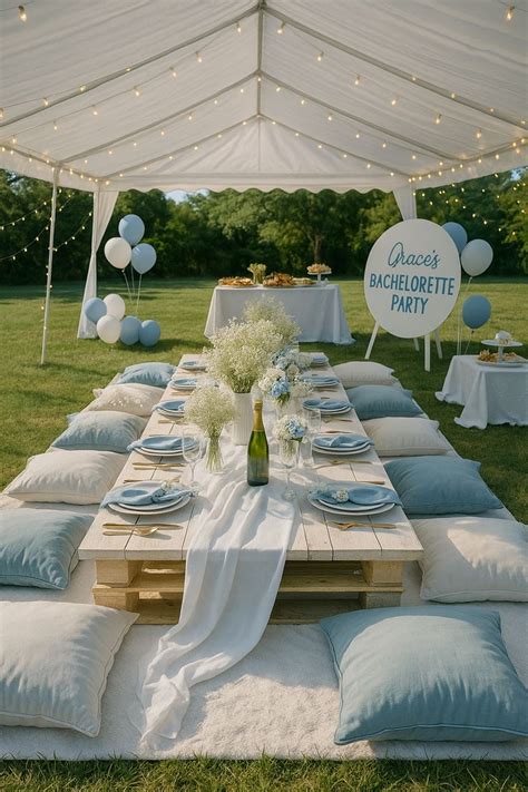 Party Setup In 2025 Backyard Birthday Backyard Birthday Parties