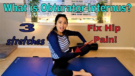 Hip Groin Pain What Is Obturator Internus Best Exercises Fix Youtube